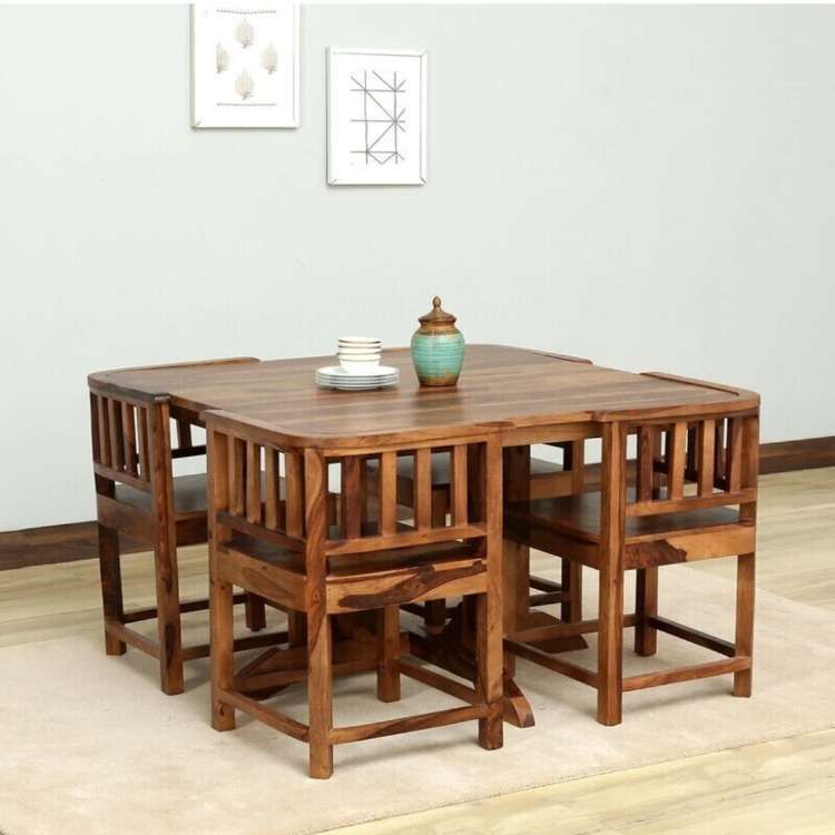4 Seater Dining Table With Chair
